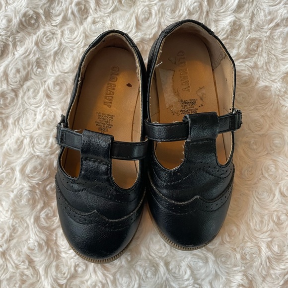 Classic vintage style Mary Jane black leather shoes - Picture 5 of 8